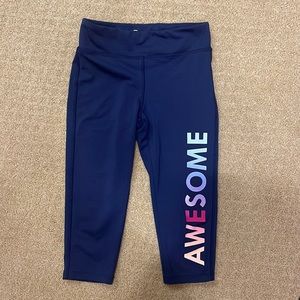 Gap Kids exercise Pants, Capri style size small (6/7 ur old girl)
